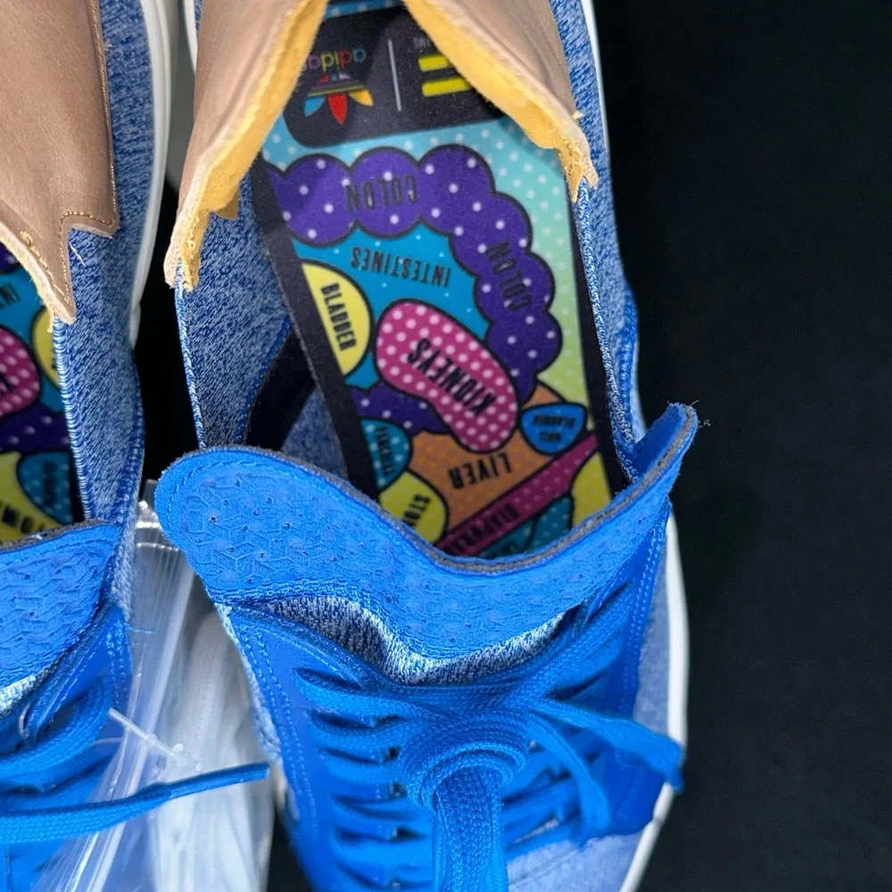 Adidas Vulc Lace Up Pharrell Blue - NEW - MNS11.5